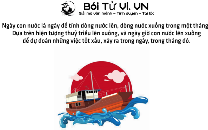Ngày con nước là ngày nào và ý nghĩa của ngày con nước