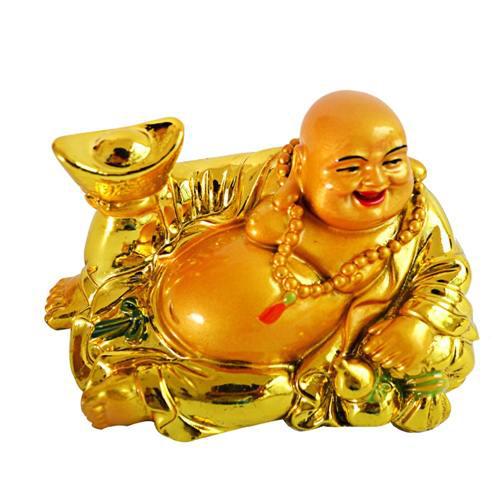 Đây là lý do nhà giàu thích đặt tượng Phật Di Lặc ôm thỏi vàng ở phòng khách | Bói Tử Vi