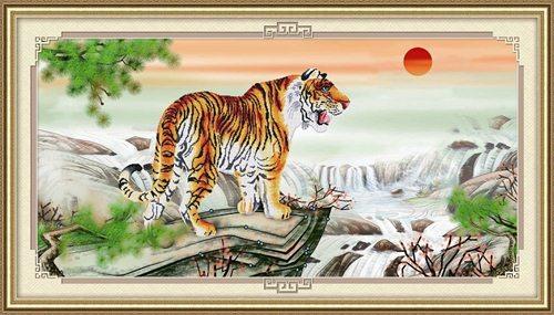 Muốn gặp may mắn, khi treo tranh hổ, rồng, ngựa trong nhà nhất định phải tránh những điều CẤM KỴ này | Bói Tử Vi