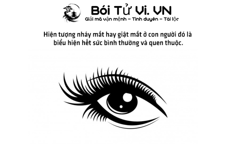 Giải mã hiện tượng giật mắt ở nam và nữ