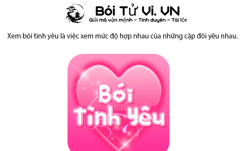 Tổng hợp bói tình yêu các cách đơn giản dễ hiểu
