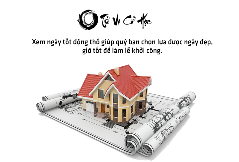 Xem ngày tốt động thổ năm 2022 - Bói Tử Vi