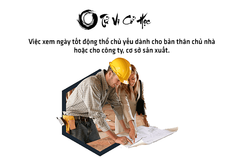 Xem ngày tốt động thổ năm 2022 - Bói Tử Vi