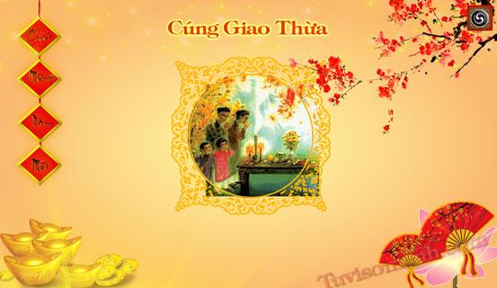 Phong tục đưa Ông táo về trời và Cúng giao thừa ngoài trời | Bói Tử Vi