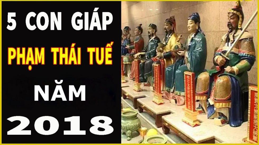 Những tuổi nào phạm Thái Tuế trong năm Mậu Tuất và những việc cần làm để tránh vận xui? | Bói Tử Vi