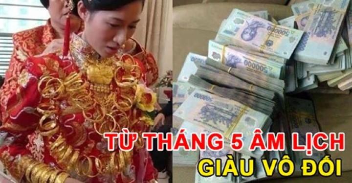 3 con giáp được cát tinh chiếu mệnh, tiền tự tìm đến cửa trong 15 ngày tới | Bói Tử Vi