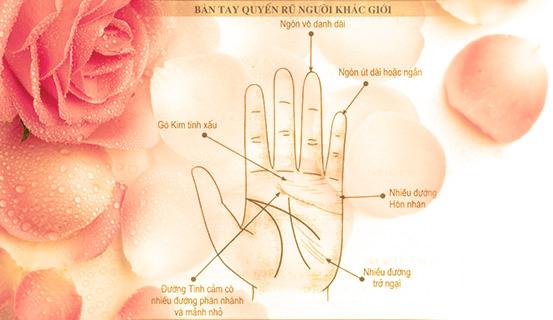 Bàn tay quyến rũ người khác giới | Bói Tử Vi