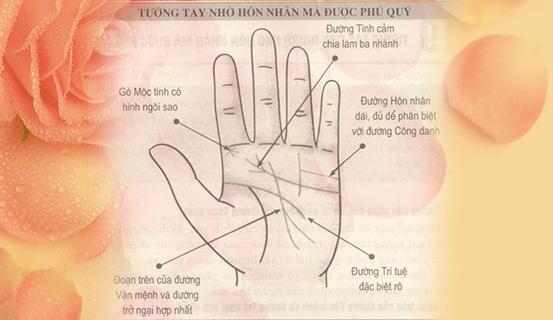 Tướng tay nhờ hôn nhân mà được phú quý | Bói Tử Vi